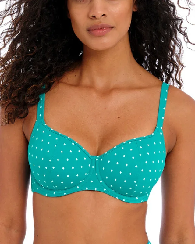 2023 Freya Swim Jewel Cove Underwire Sweetheart D+ Bikini Top - AS7231