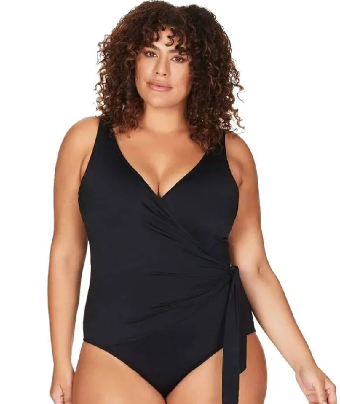 Artesands Hues Hayes D-DD Cup One Piece Swimsuit - Black