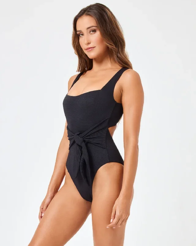 Balboa One Piece Swimsuit - Black