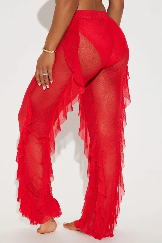 celeste-ruffles-mesh-cover-up-pants-red