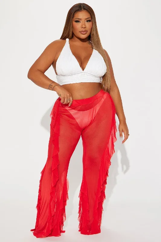 celeste-ruffles-mesh-cover-up-pants-red