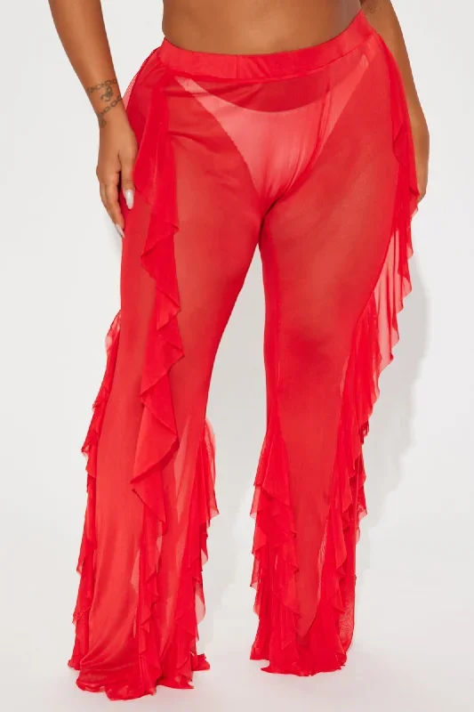 celeste-ruffles-mesh-cover-up-pants-red