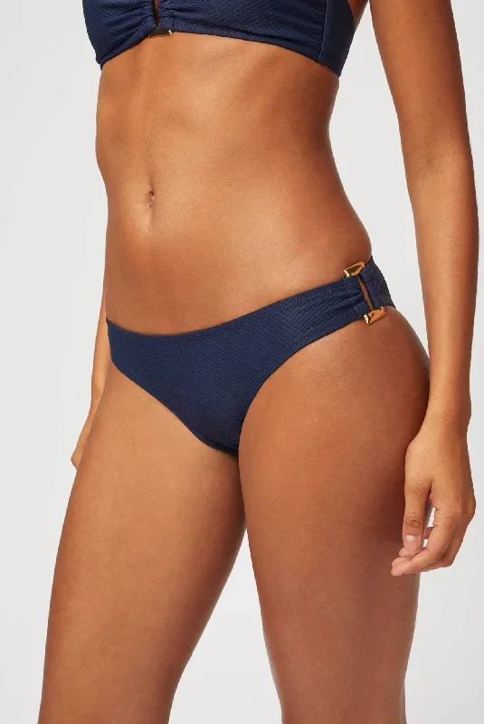 Navy Rectangle Bikini Bottoms