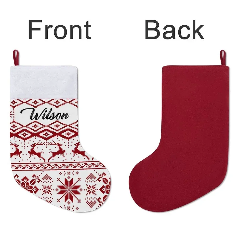 custom-name-snowflake-and-elk-christmas-stocking