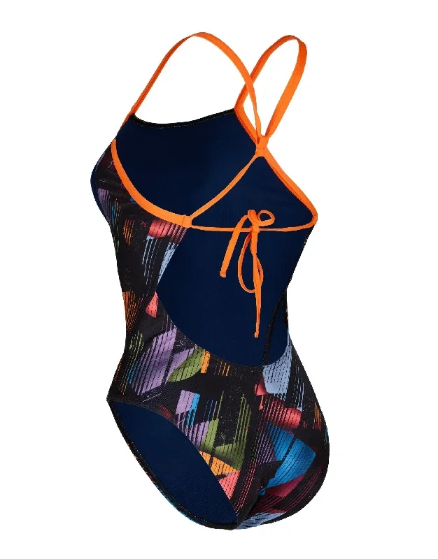 essential-tie-back-swimsuit-multicolour-navy