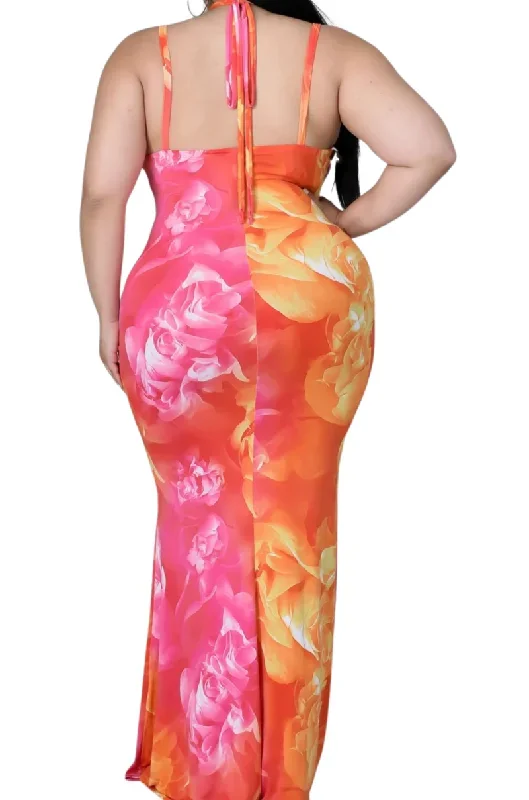 final-sale-plus-size-maxi-dress-with-cut-outs-in-orange-pink-print