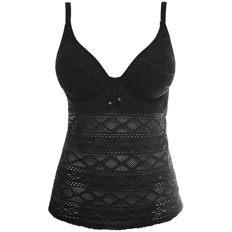 Sundance Black Tankini Top - Freya Swim