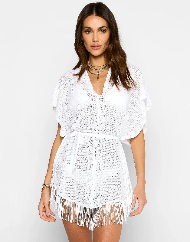 Haute Summer Kaftan - White