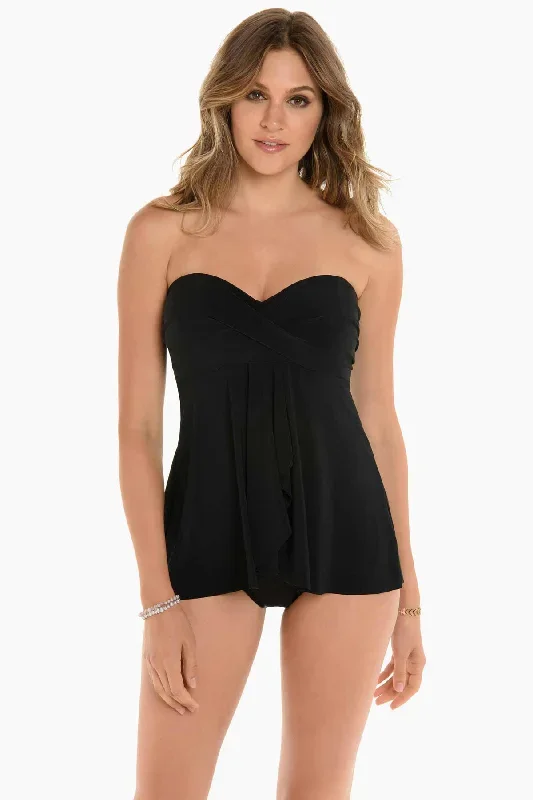 Cadiz Bandeau Tankini Top