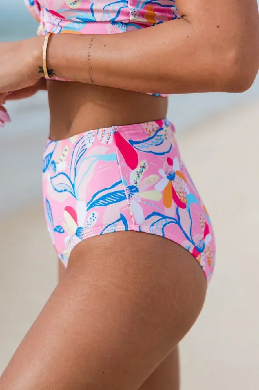 solo-statement-high-waisted-printed-swimsuit-bottom