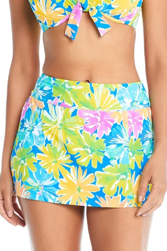 Spring It On Hi Waist Skirted Bottom