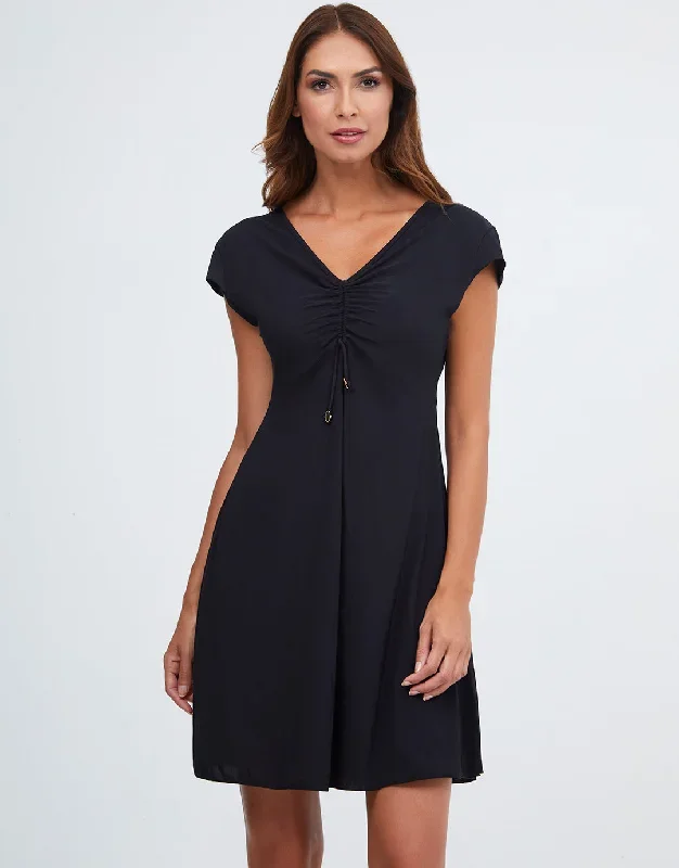 Stella Beach Dress - Black