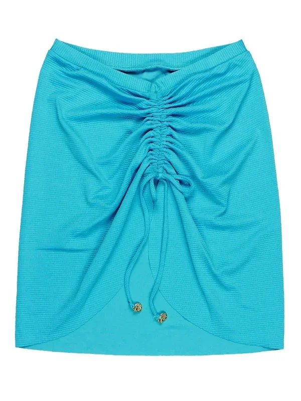 Womens Asymmetric Skirt Cover-Up